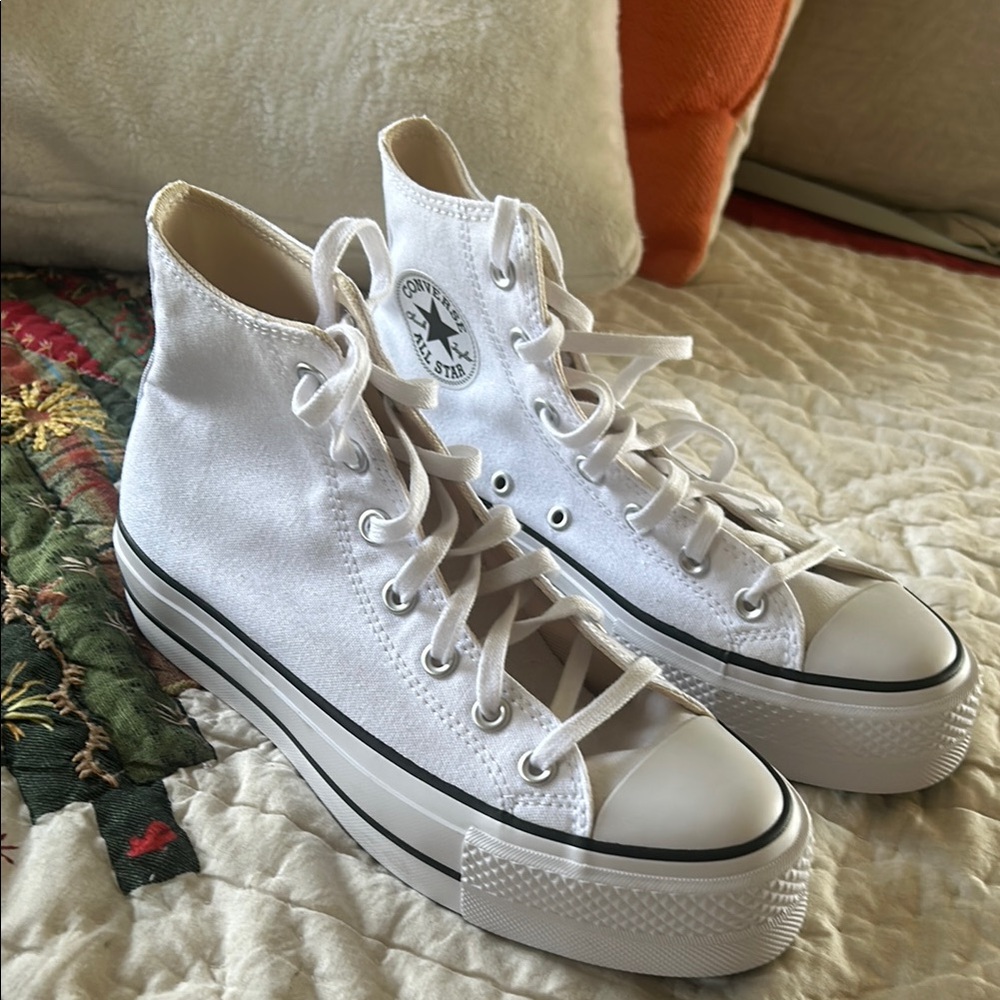 Converse Women's White High-Top Sneakers